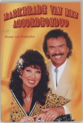 Maskerade van een accordeonduo