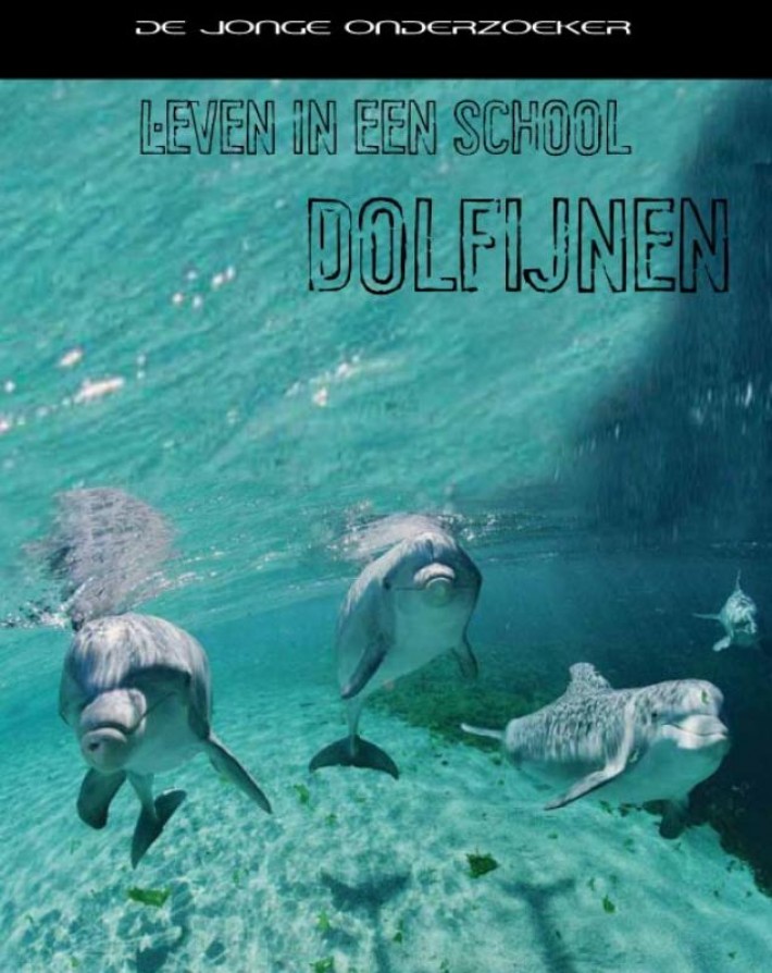leven in een school dolfijnen