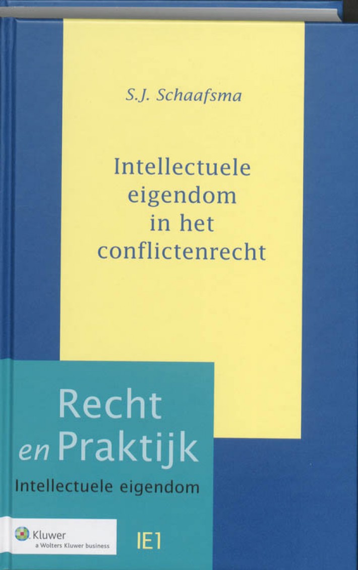 Intellectuele eigendom in het IPR conflictenrecht