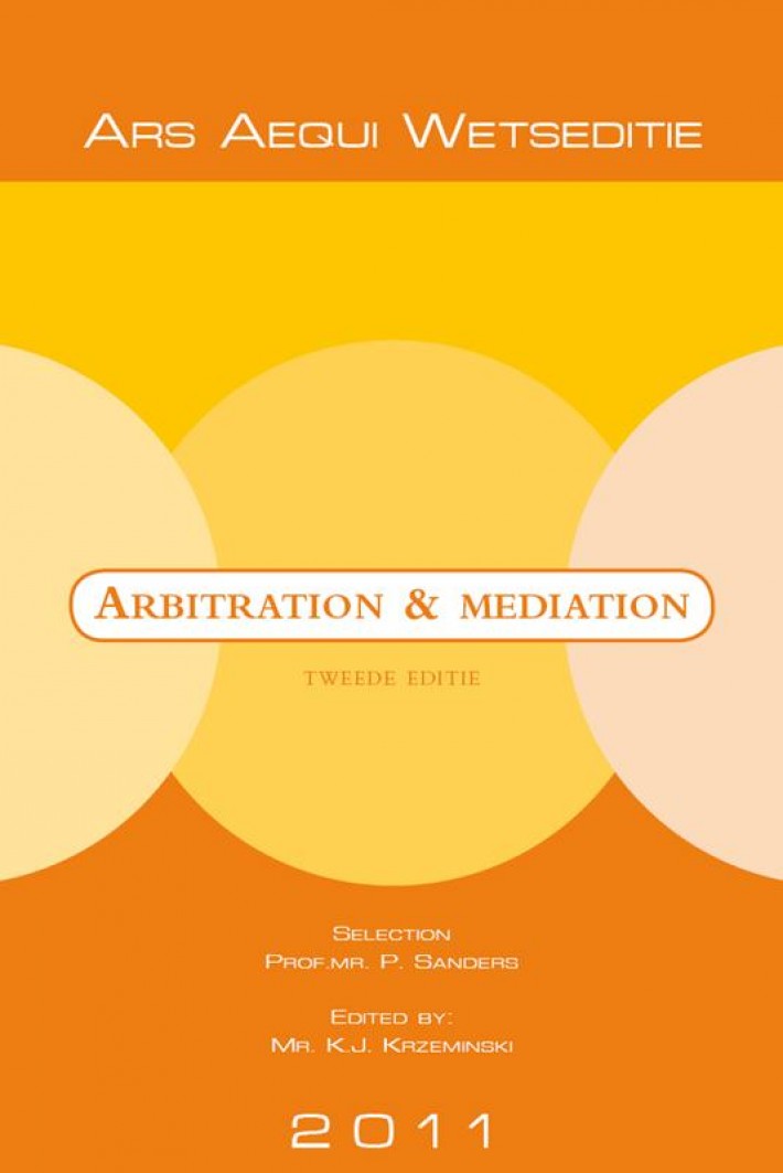 Arbitration & mediation 2011