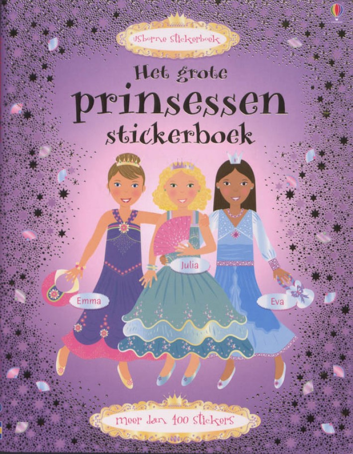 Het grote prinsessen stickerboek