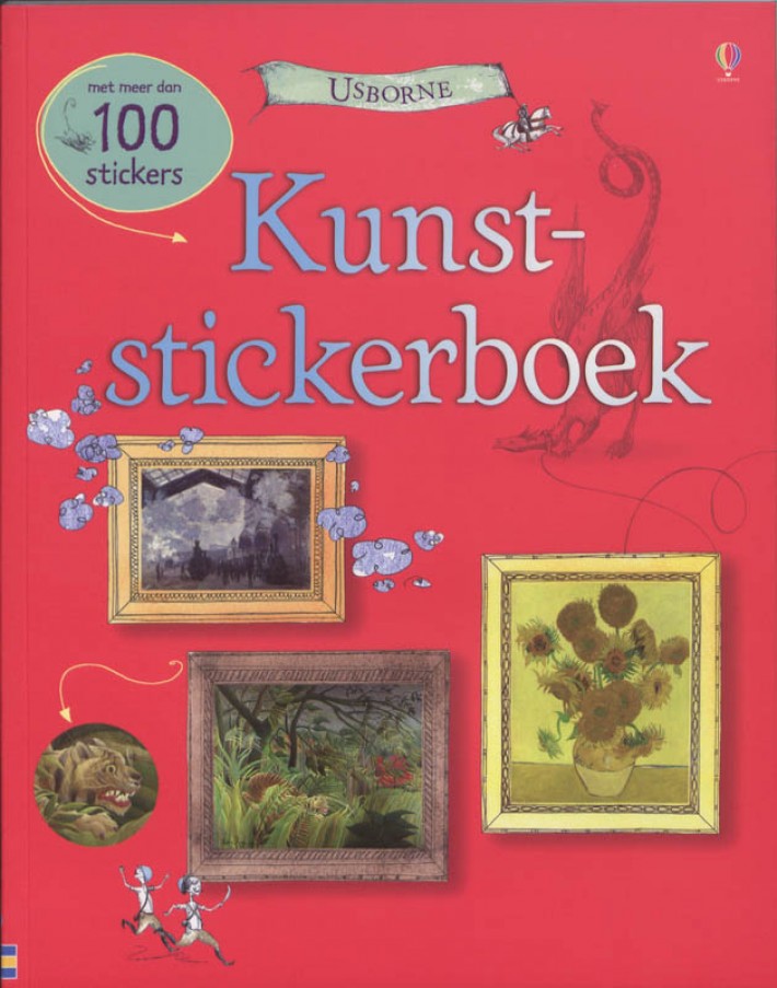Kunststickerboek