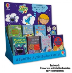 Display activieitenkaarten met topkaart (8 titels 3 per titel)