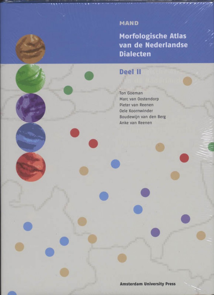 Morfologische Atlas van de Nederlandse Dialecten Morfologische Atlas van de Nederlandse Dialecten