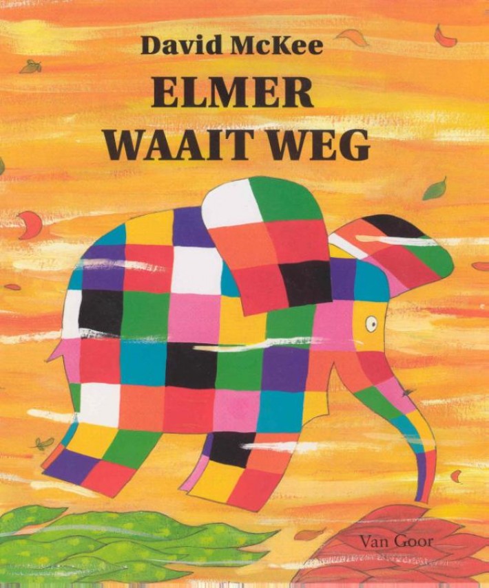 Elmer waait weg