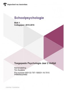 Schoolpsychologie