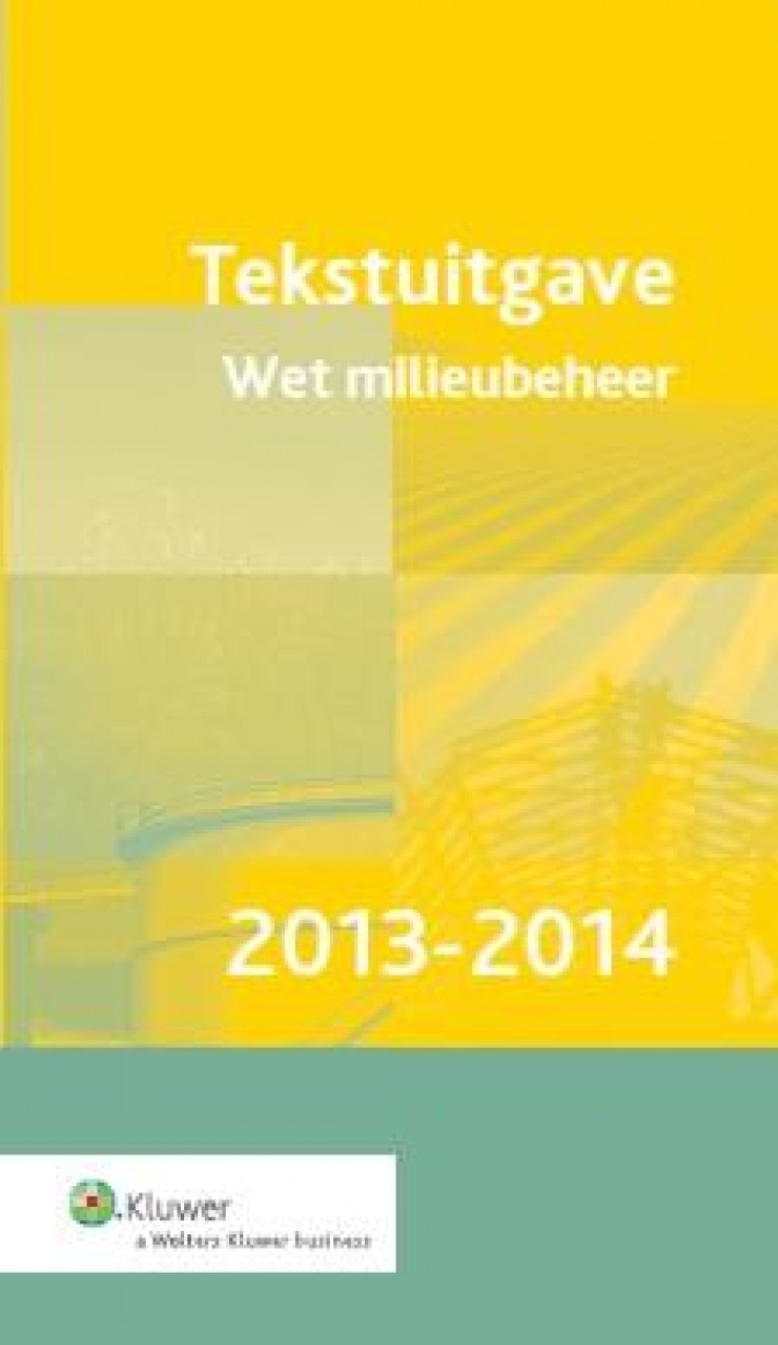 Tekstuitgave wet milieubeheer
