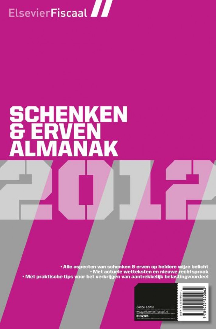 Schenken en erven
