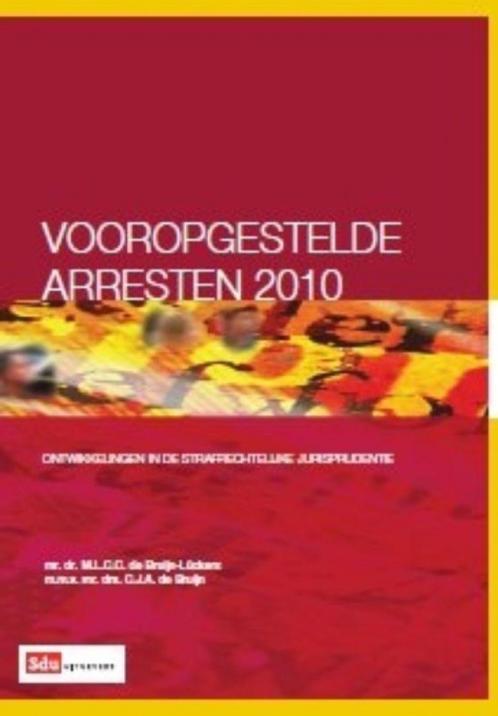 Vooropgestelde arresten 2010