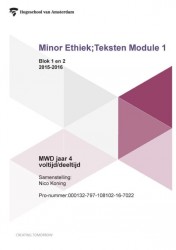 Minor ethiek; Teksten module 1