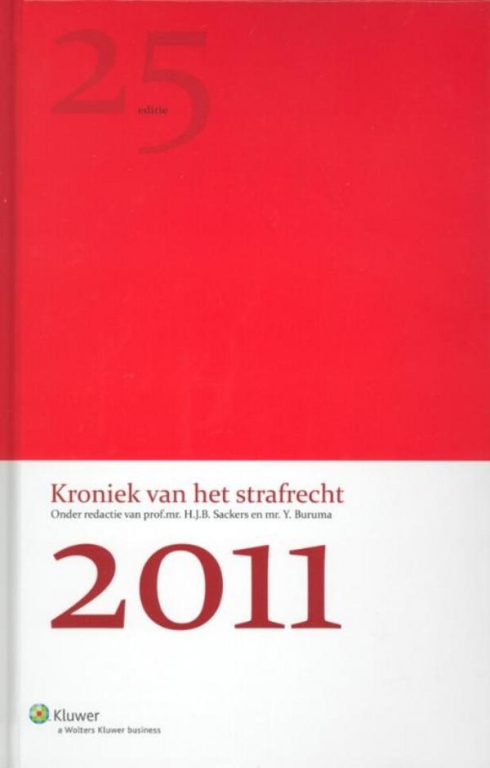 Kroniek van het strafrecht