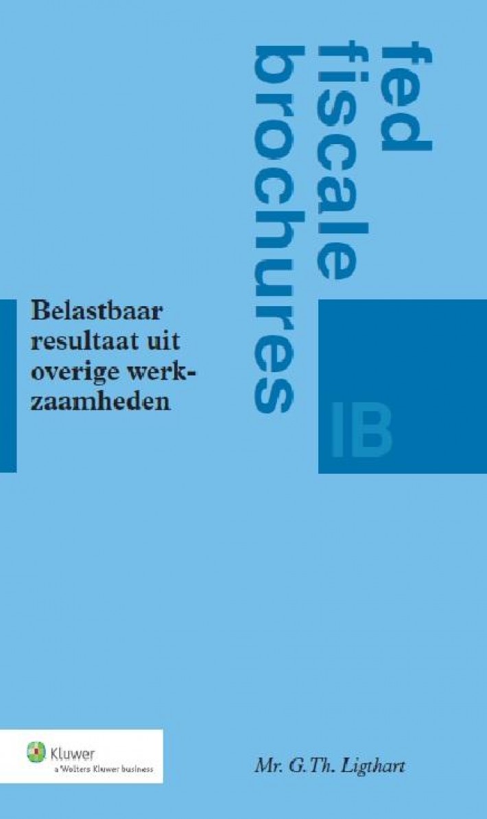Belastbaar resultaat uit ovirge werkzaamheden