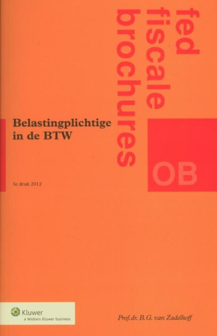 Belastingplichtige in de btw