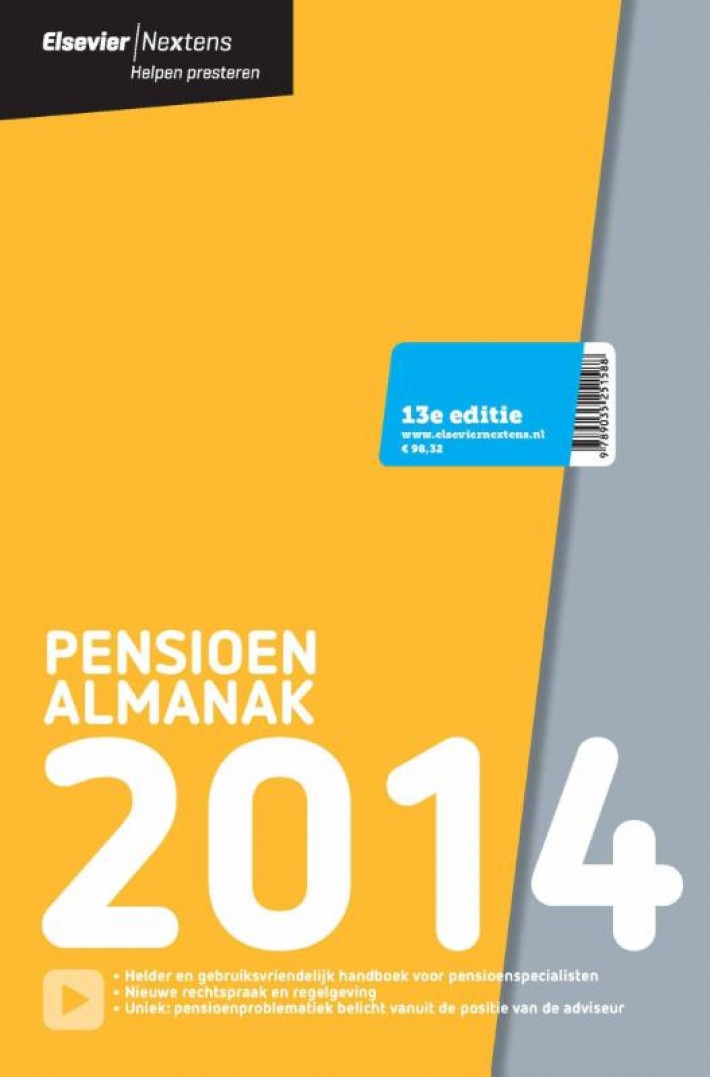 Elsevier pensioen almanak