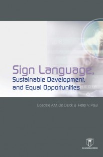 Sign Language, sustainable development and equal opportunities