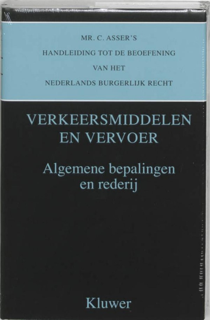 Asser 7-I algemene bepalingen en rederij
