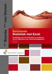 Basisboek statistiek met Excel