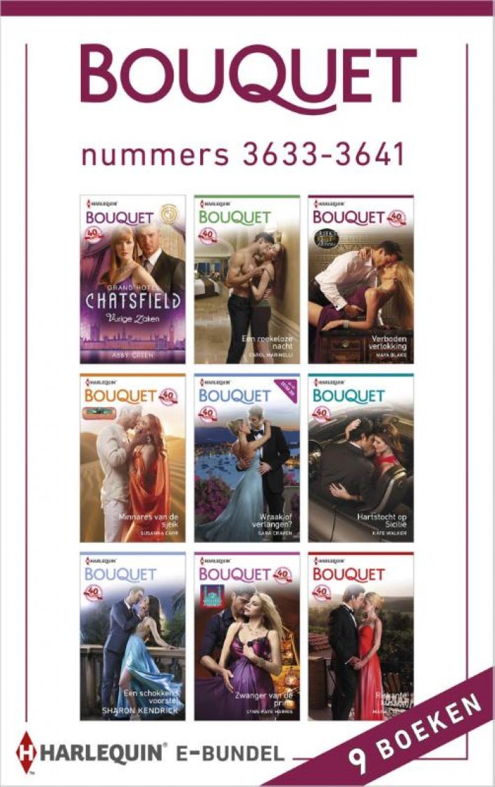 Bouquet e-bundel nummers 3633-3641 (9-in-1)