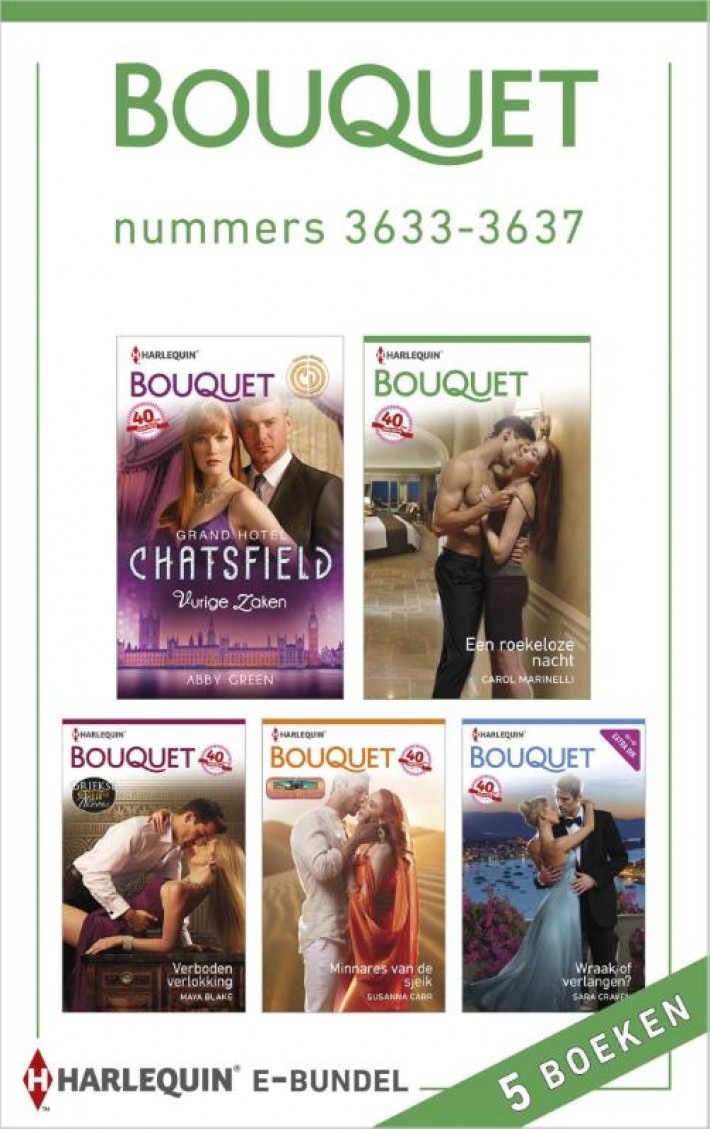 Bouquet e-bundel nummers 3633-3637 (5-in-1)