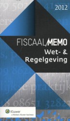 Fiscaal Memo Wet- en Regelgeving
