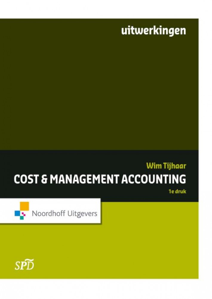 Cost en management accounting