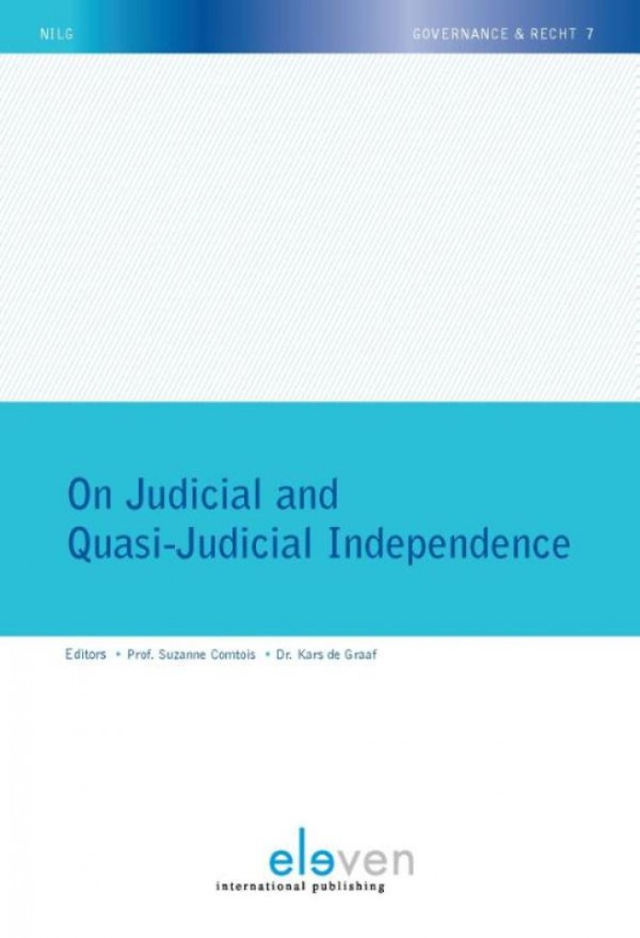 On judicial and quasi-judicial independence
