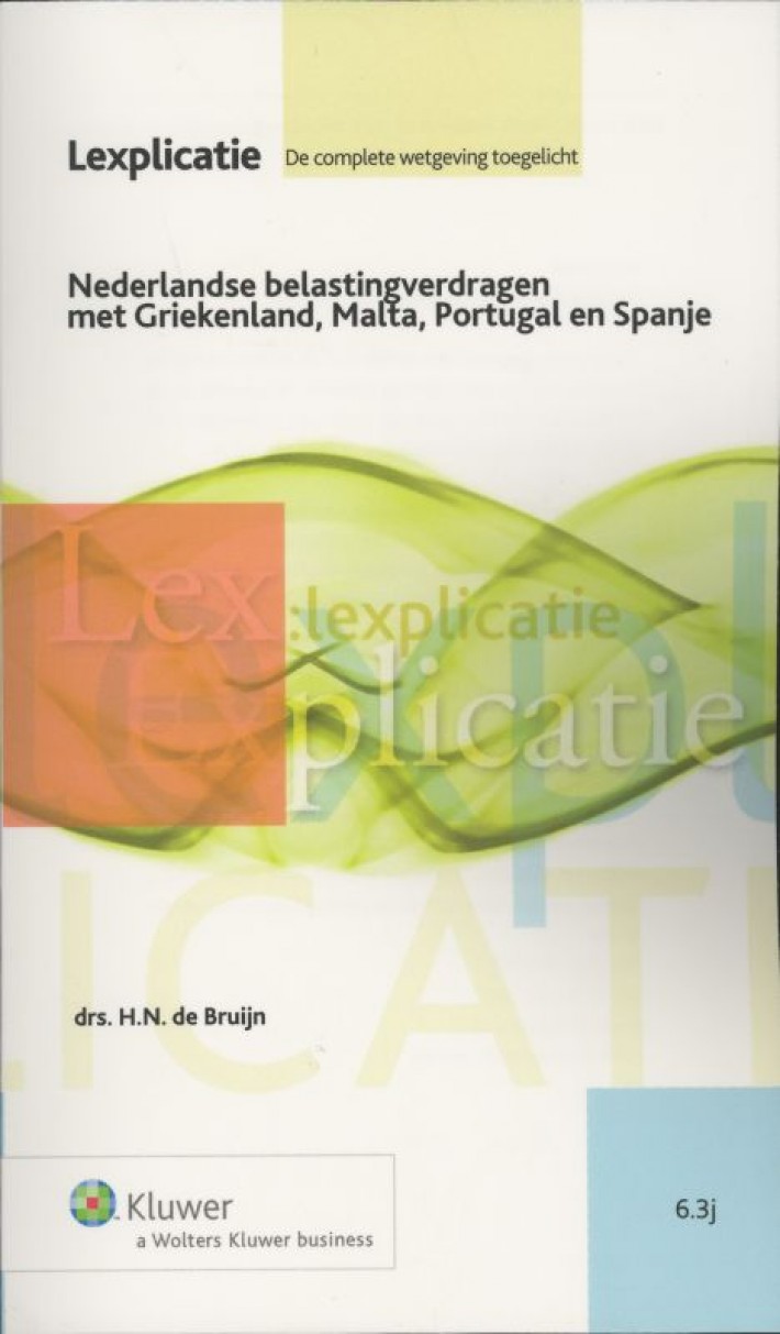 Nederlandse belastingverdragen met Griekenland, Malta, Portugal en Spanje