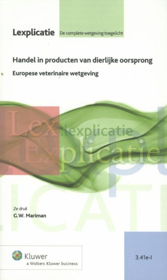 Handel in producten van dierlijke oorsprong