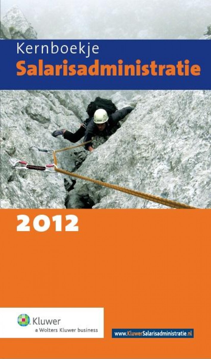 Kernboekje salarisadministratie