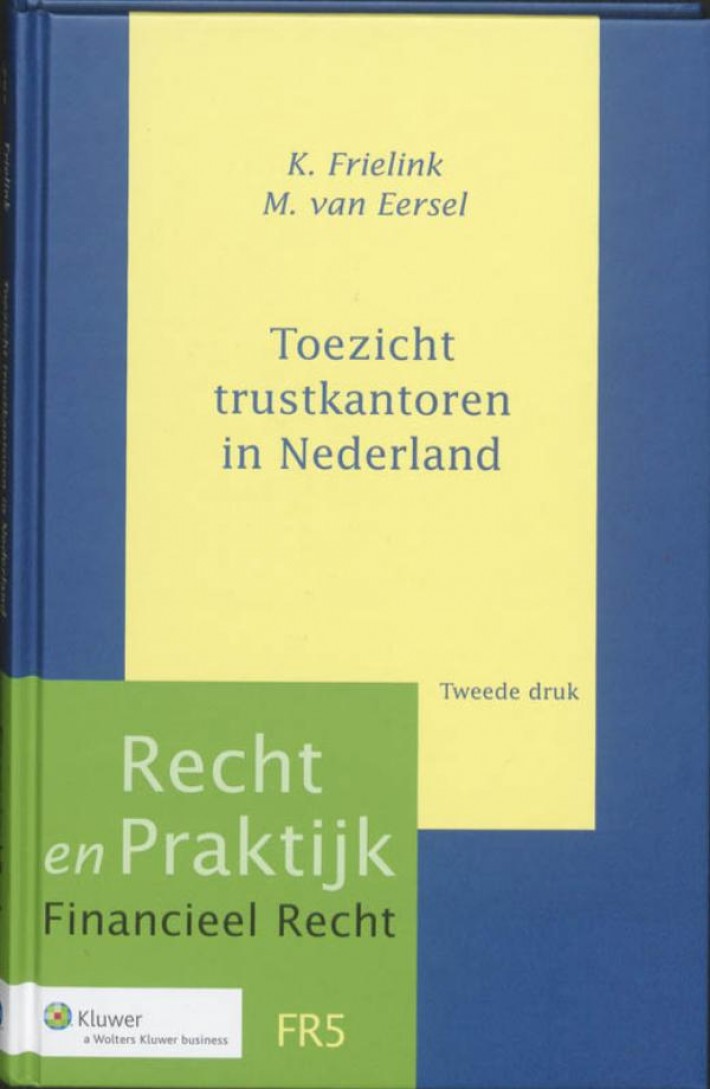 Toezicht trustkantoren in Nederland