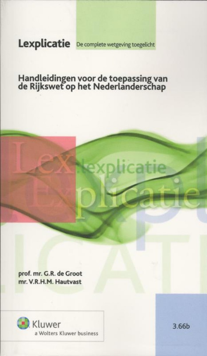 Handleidingen voor de toepassing van de Rijkswet op het Nederlanderschap
