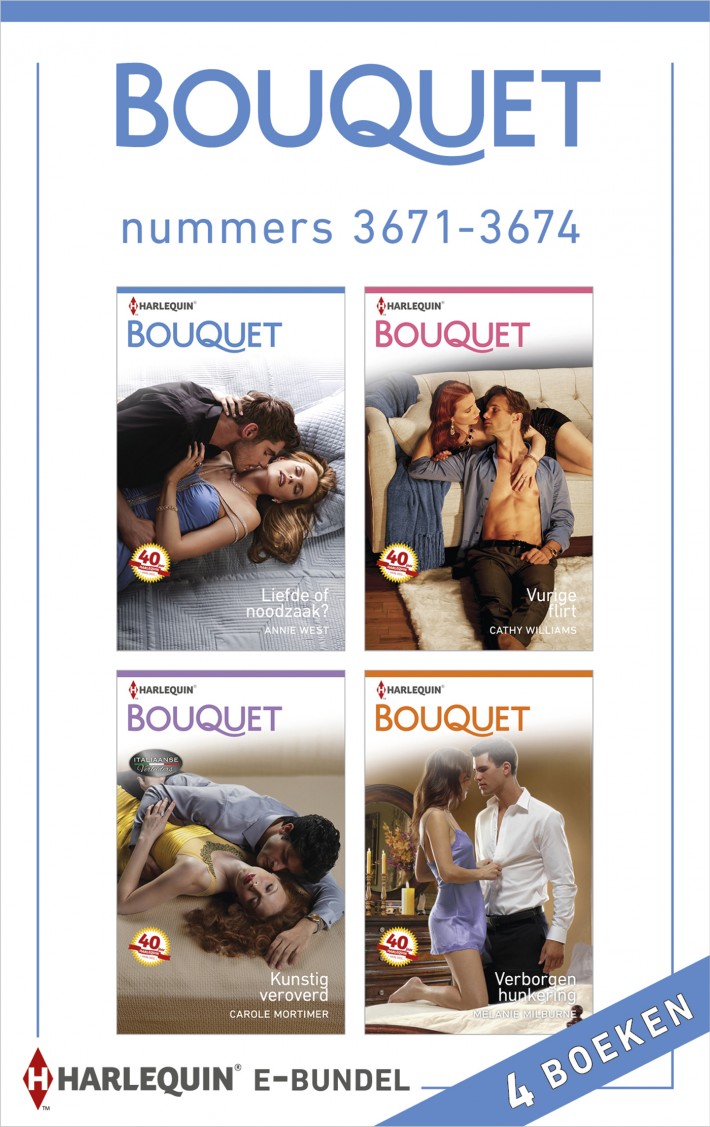 Bouquet e-bundel nummers 3671-3674 (4-in-1)