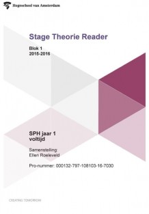 Stage theorie reader