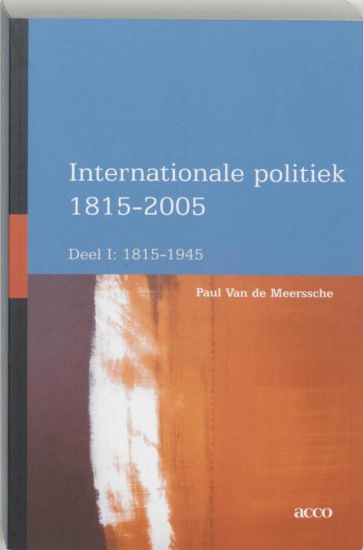 Internationale politiek, 1815-2005