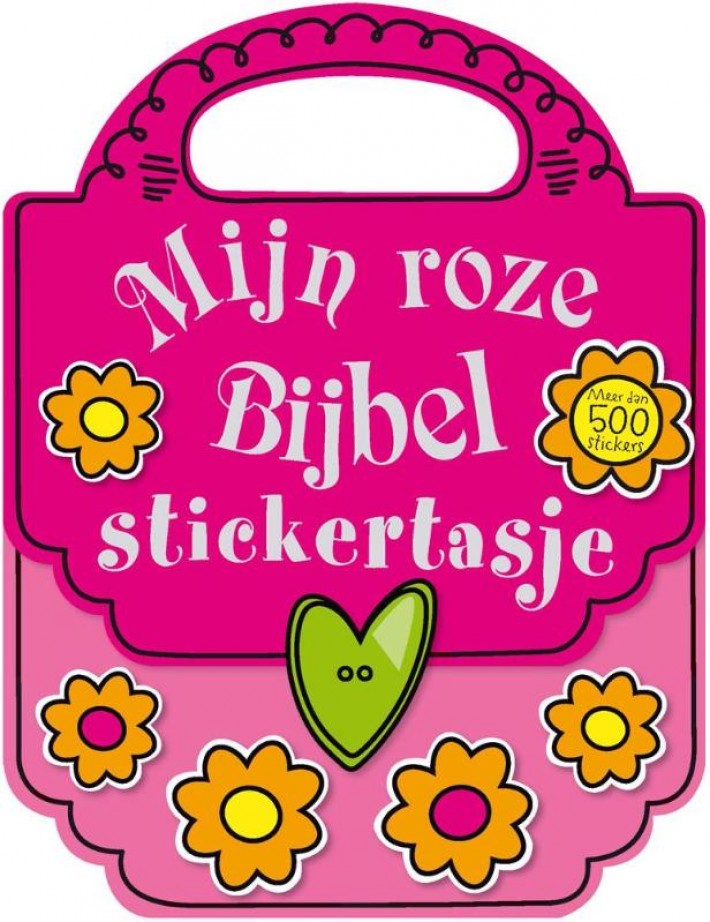 Mijn roze Bijbel stickertasje