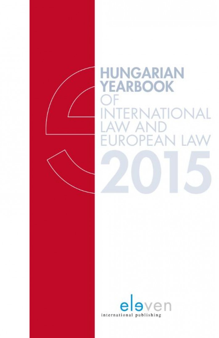 Hungarian yearbook of international law and european law 2015