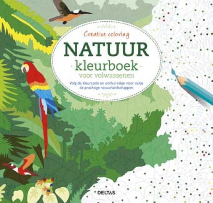 Natuur kleurboek voor volwassenen