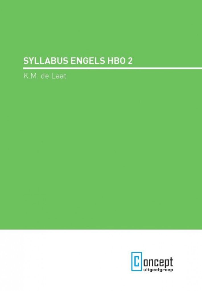 Syllabus engels hbo 2