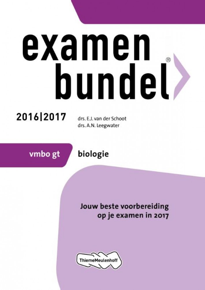 Examenbundel vmbo-gt Biologie