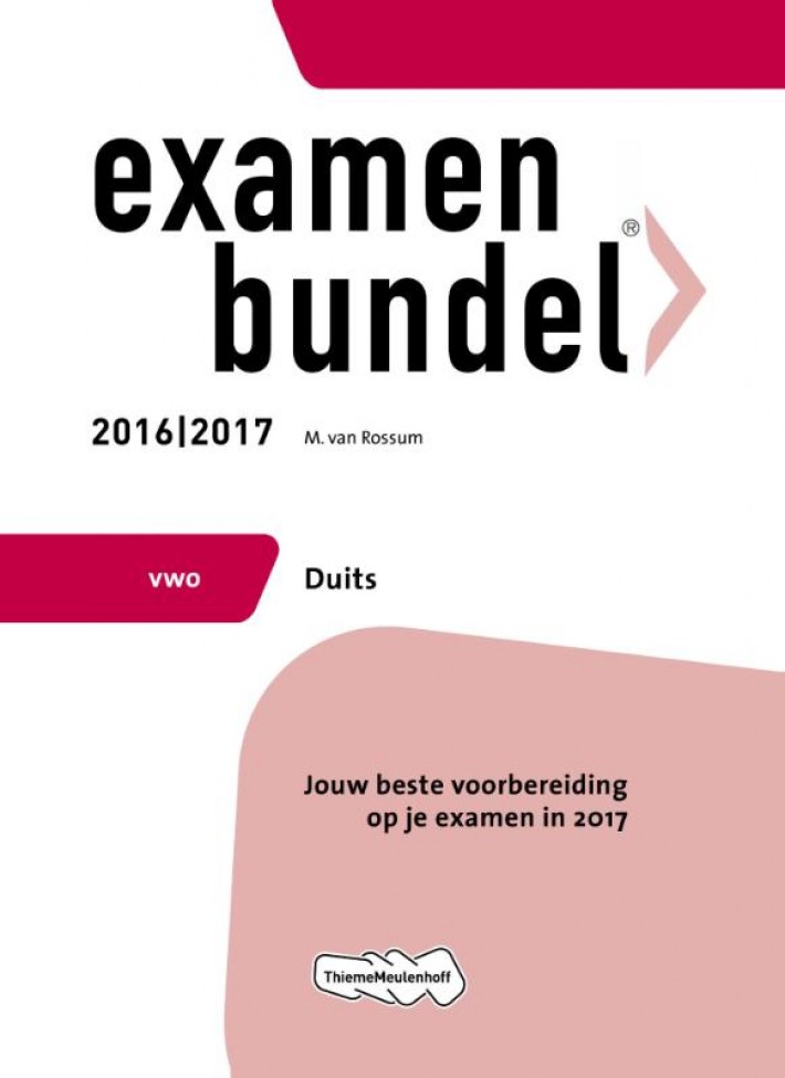 Examenbundel vwo Duits