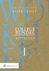 Collegebundel wetteksten 2016-2017 limited edition