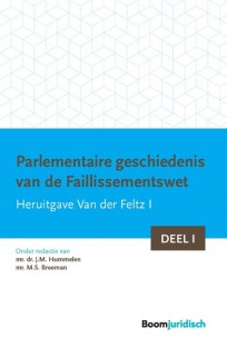 Parlementaire geschiedenis van de Faillissementswet