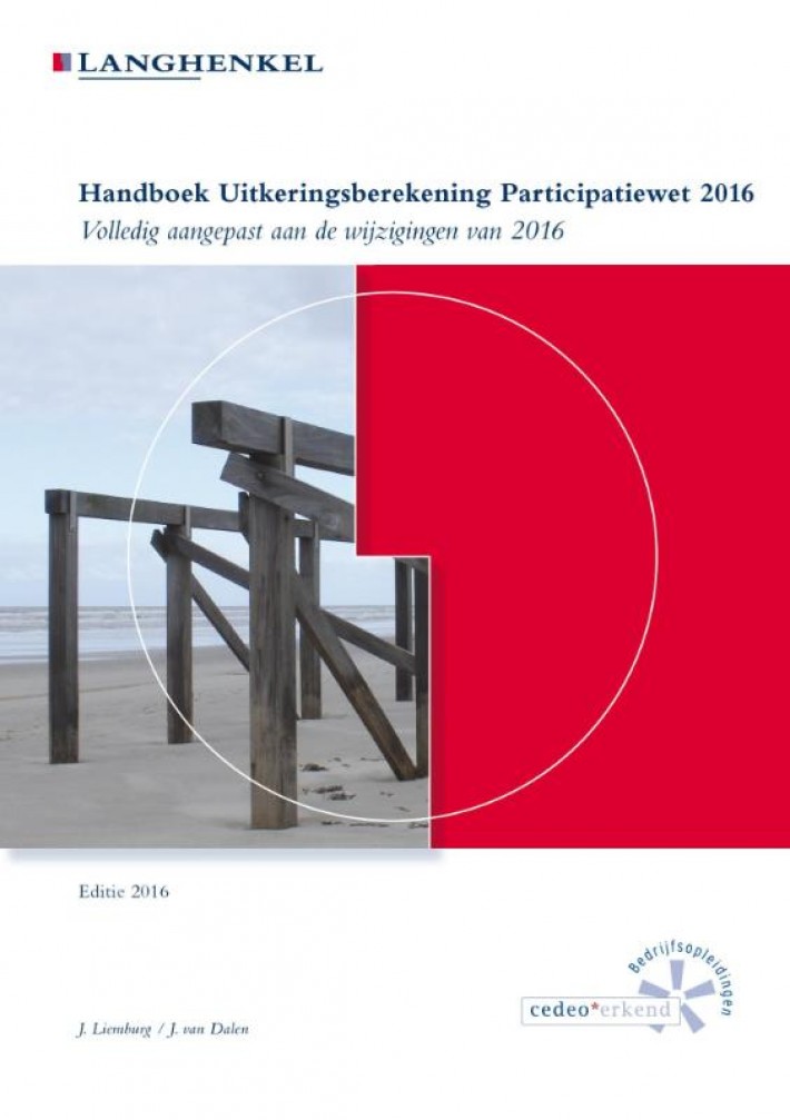Handboek uitkeringsberekening Participatiewet 2016