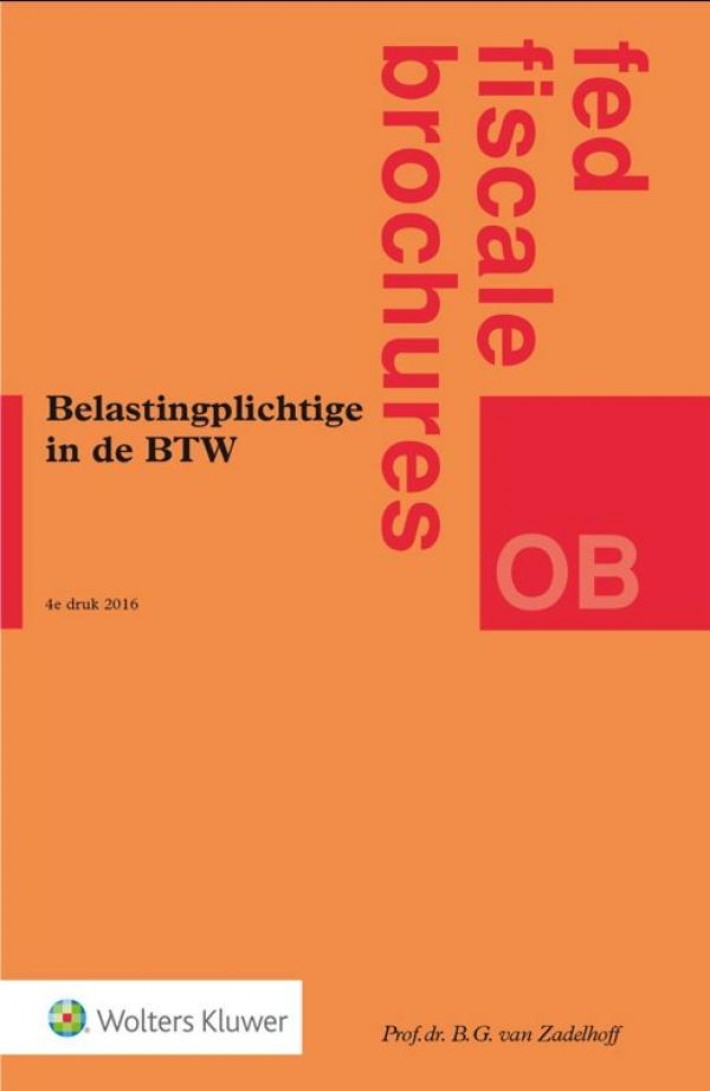 Belastingplichtige in de BTW