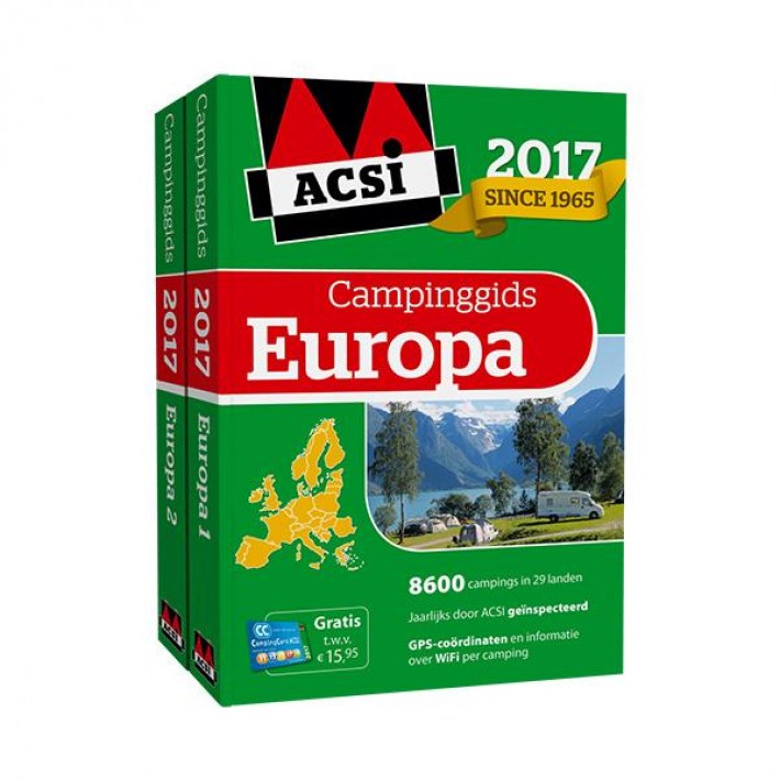 ACSI Campinggids Europa 2017