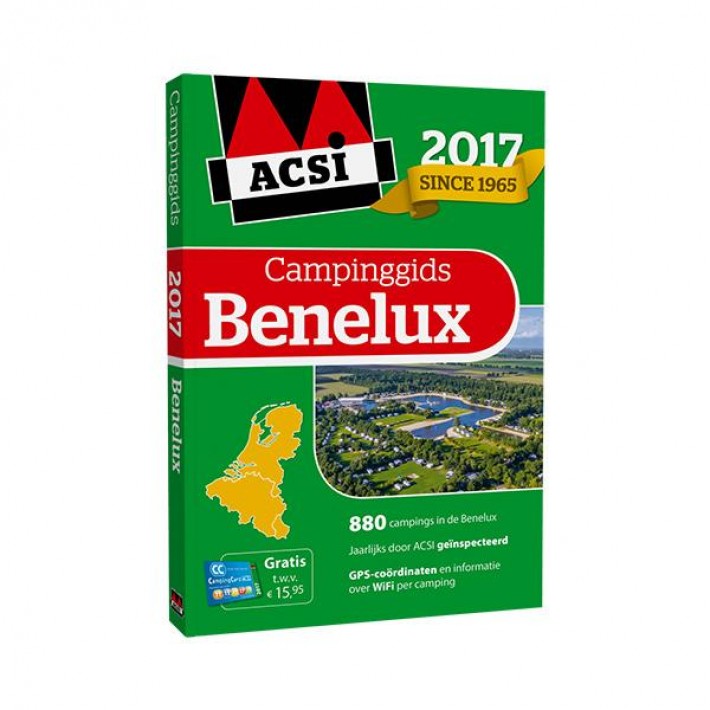 ACSI Campinggids Benelux 2017 + app