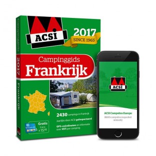 ACSI Campinggids Frankrijk 2017 + app