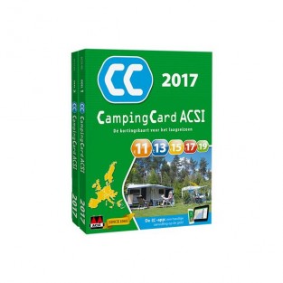 CampingCard ACSI 2017 set 2 dln