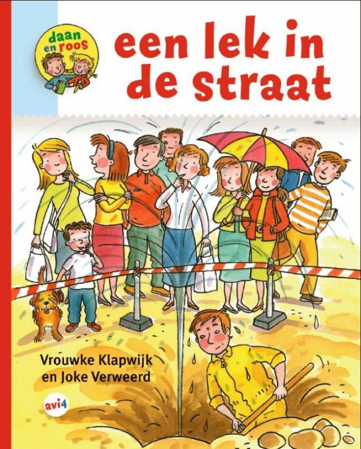 Een lek in de straat