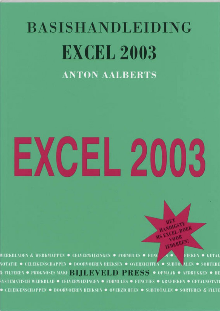 Basishandleiding Excel 2003